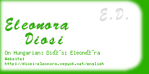 eleonora diosi business card